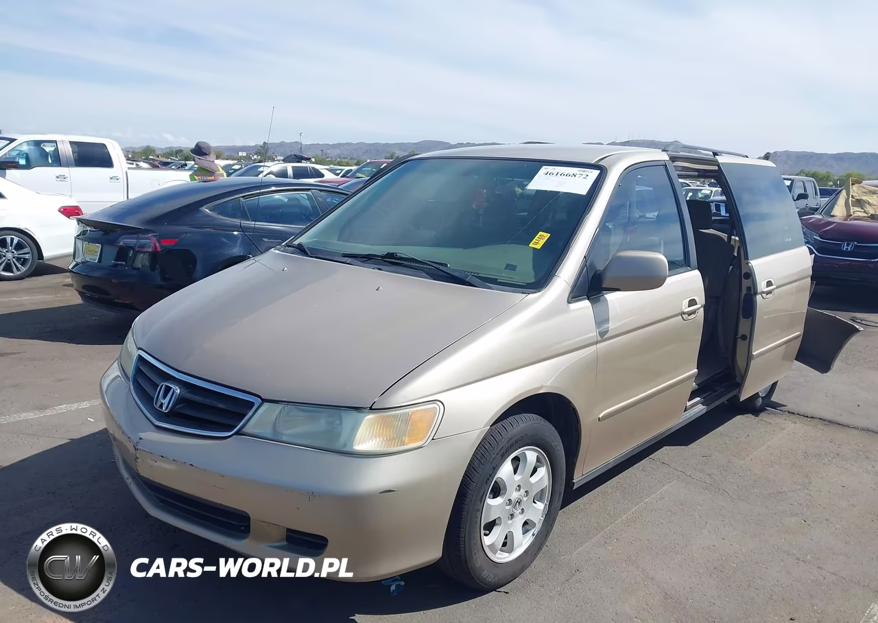 2002 Honda Odyssey Ex VIN:5FNRL18642B006918 - 2