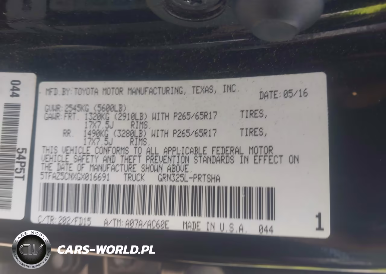 2016 Toyota Tacoma Trd Sport VIN:5TFAZ5CNXGX016691 - 9