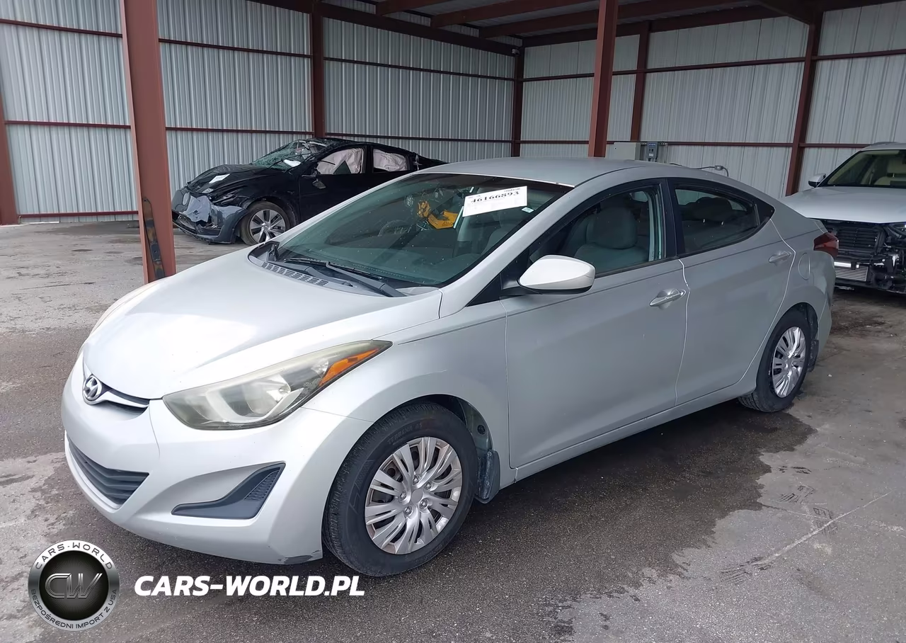 2016 Hyundai Elantra Se VIN:5NPDH4AE5GH665372 - 2