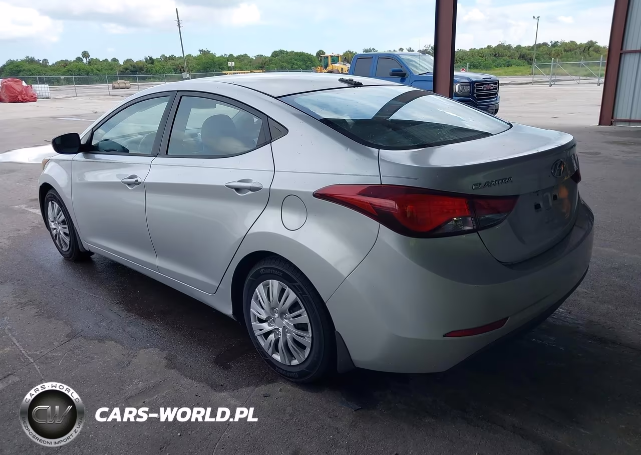 2016 Hyundai Elantra Se VIN:5NPDH4AE5GH665372 - 3