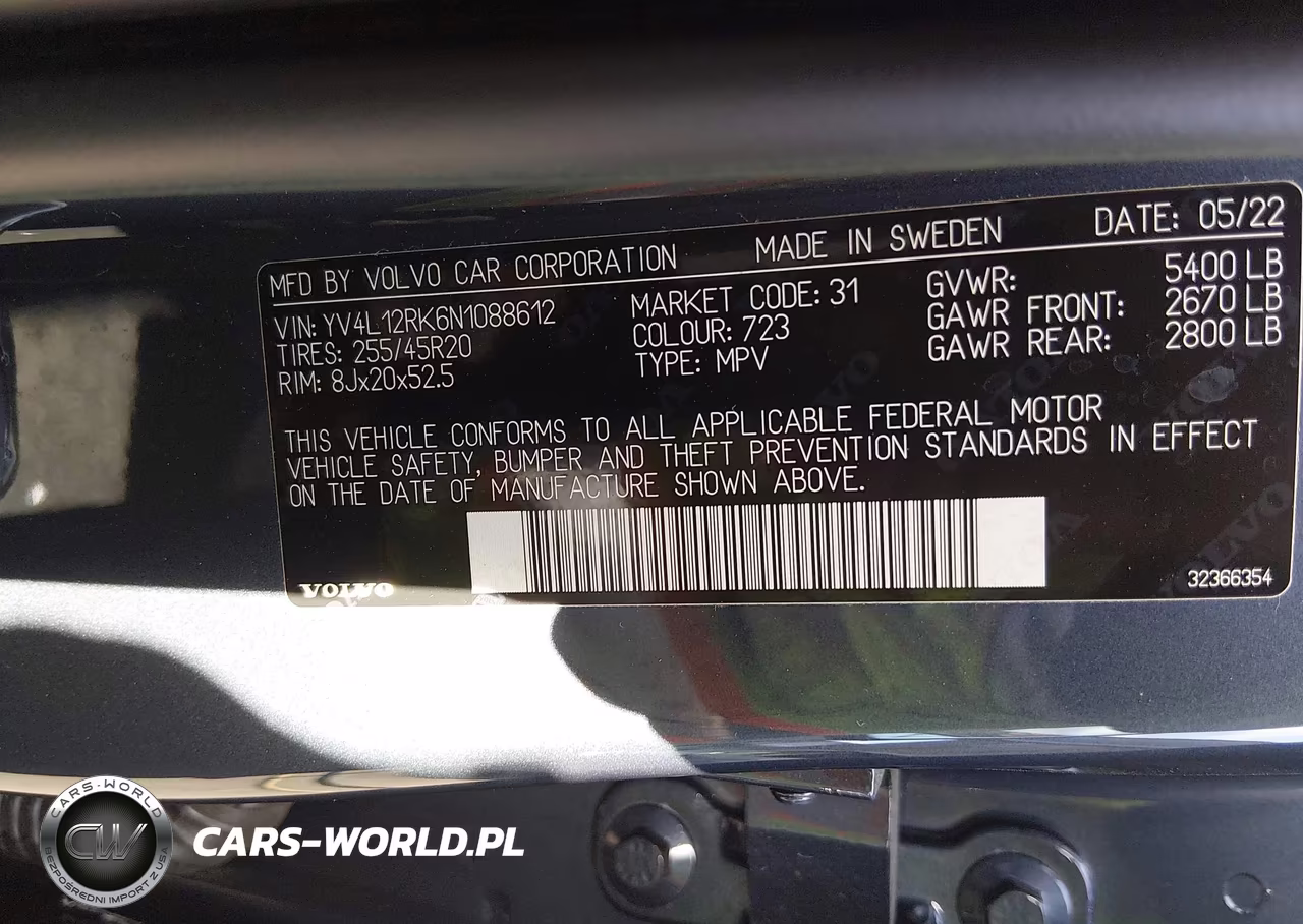 2022 Volvo Xc60 B5 Momentum VIN:YV4L12RK6N1088612 - 9