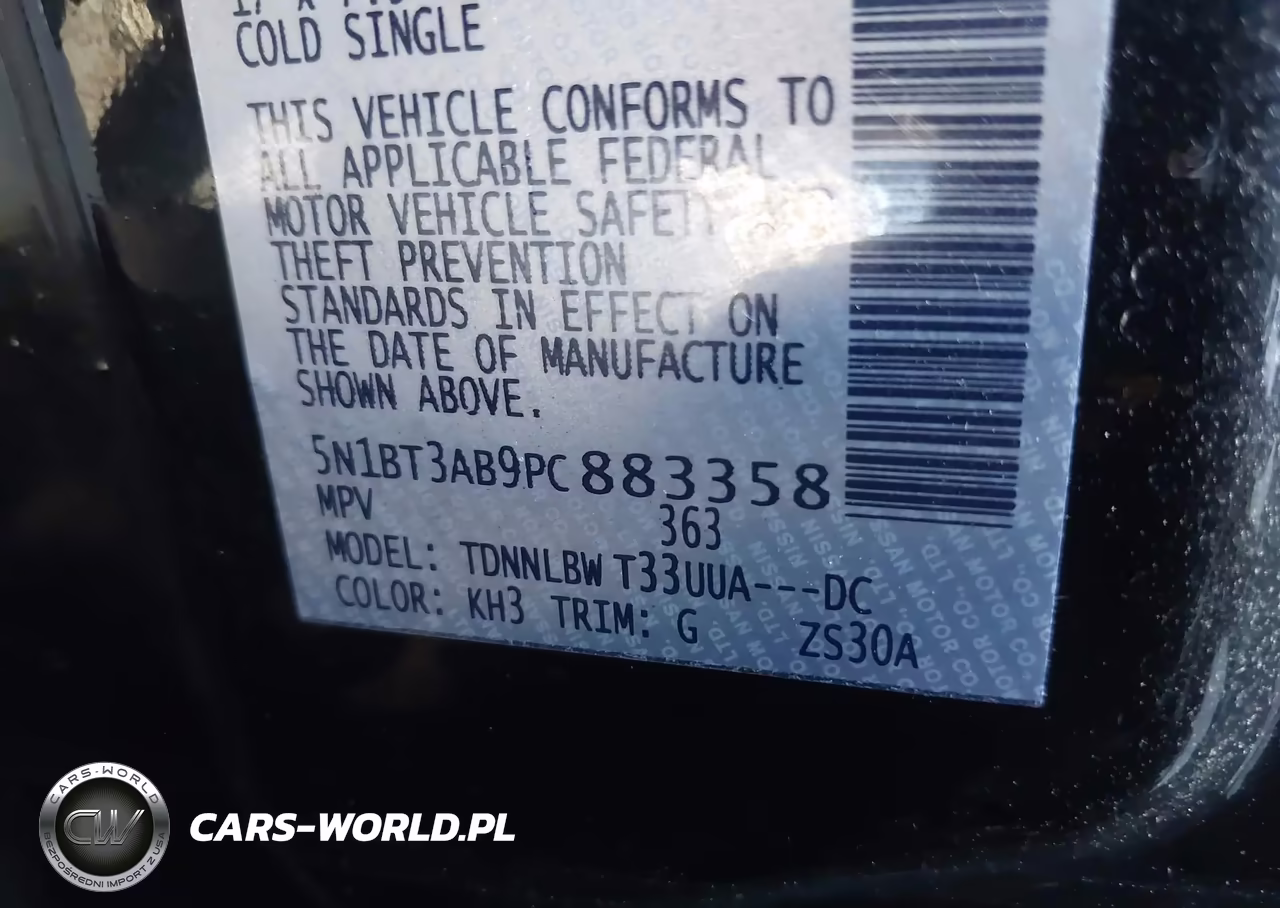 2023 Nissan Rogue S Intelligent Awd VIN:5N1BT3AB9PC883358 - 9
