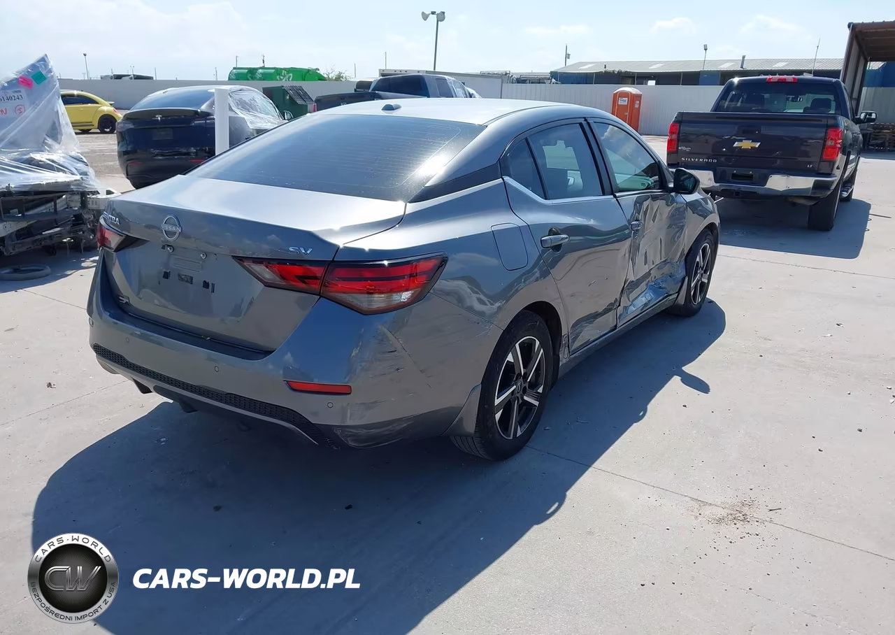 2024 Nissan Sentra Sv Xtronic Cvt VIN:3N1AB8CV6RY306548 - 4