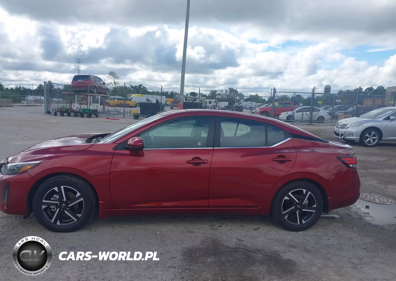 2025 Nissan Sentra Sv VIN:3N1AB8CV9SY239448 - 14