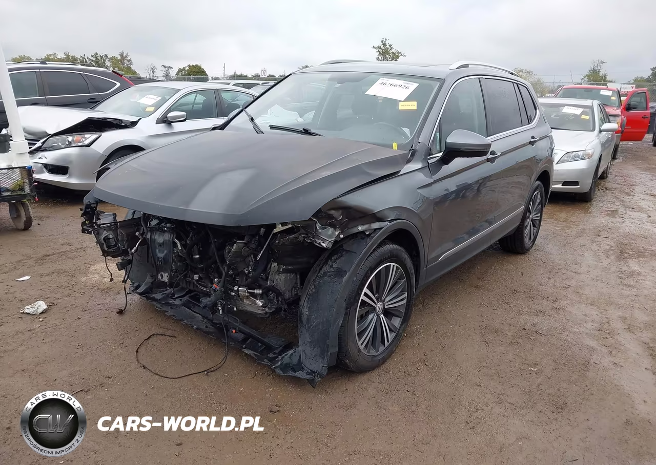 2018 Volkswagen Tiguan 2.0T Se-2.0T Sel VIN:3VV3B7AX4JM023812 - 2
