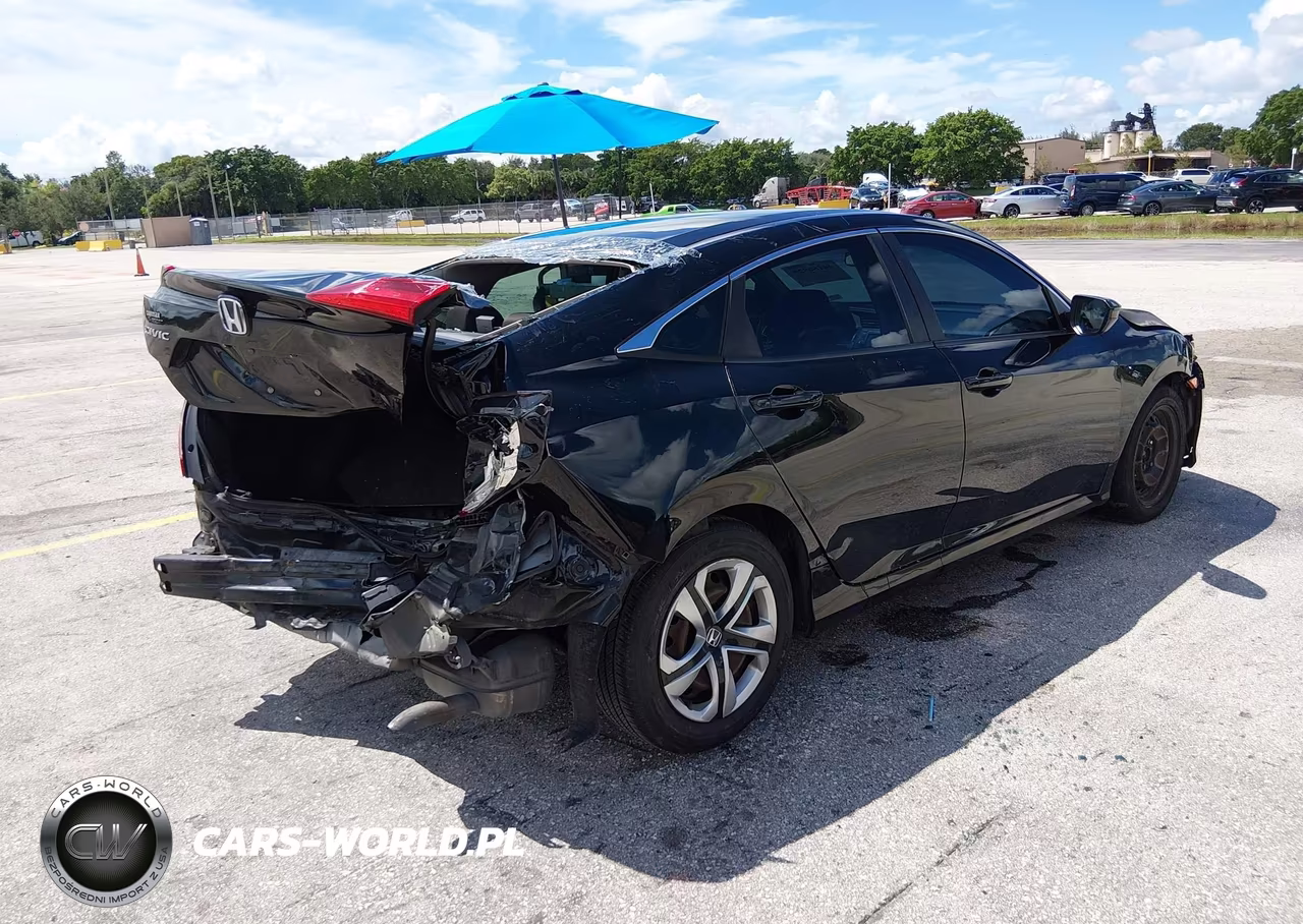 2017 Honda Civic Lx VIN:19XFC2F57HE043382 - 4