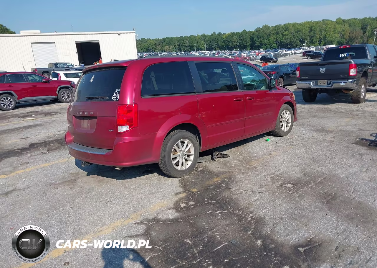 2014 Dodge Grand Caravan Sxt VIN:2C4RDGCG2ER110106 - 4