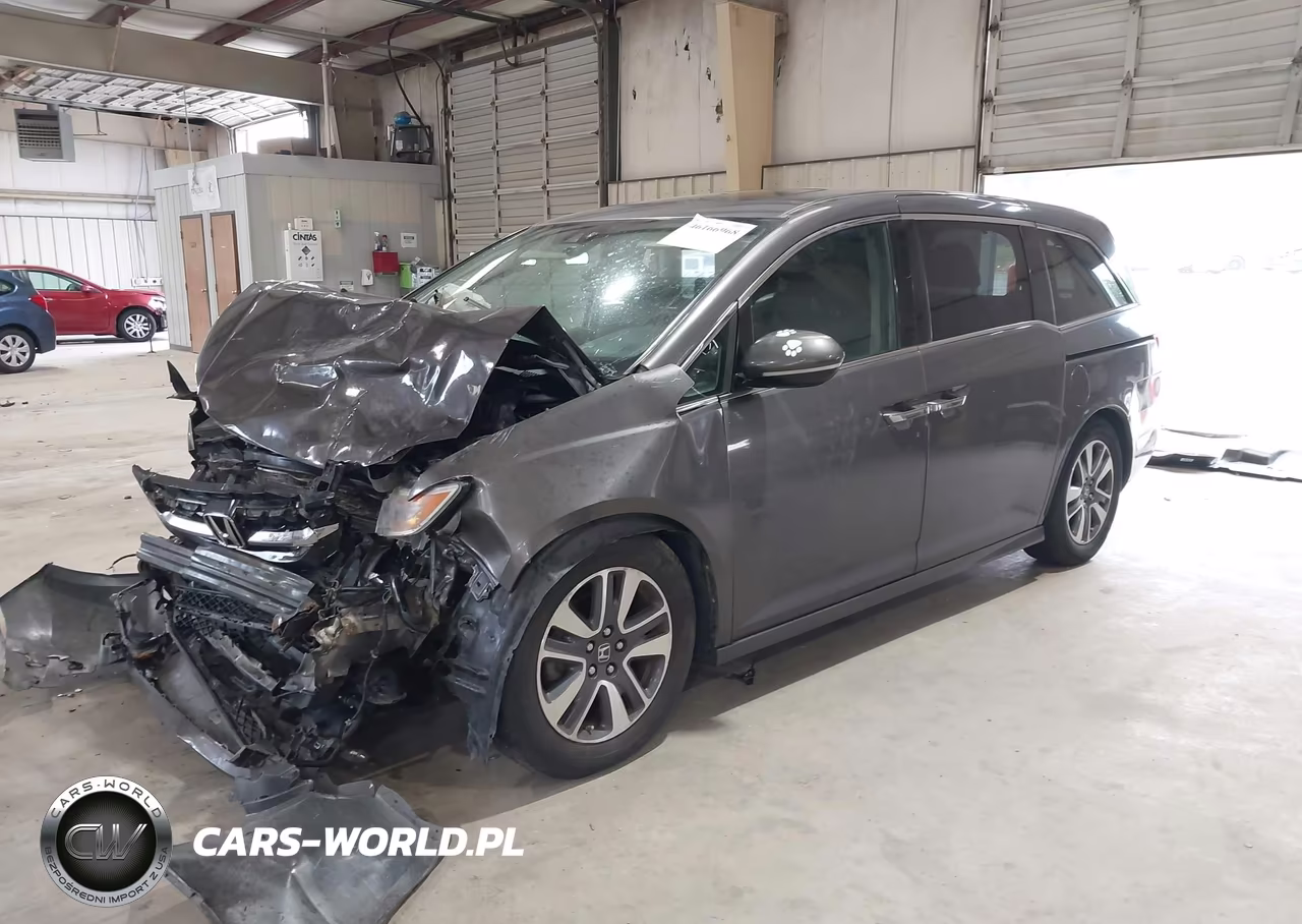 2014 Honda Odyssey Touring-Touring Elite VIN:5FNRL5H95EB014323 - 2