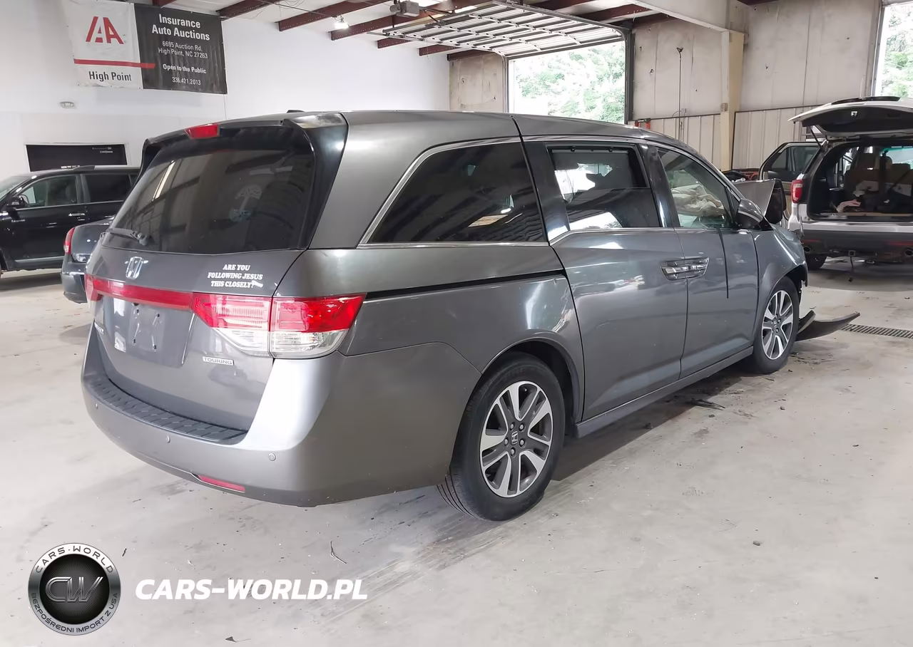 2014 Honda Odyssey Touring-Touring Elite VIN:5FNRL5H95EB014323 - 4
