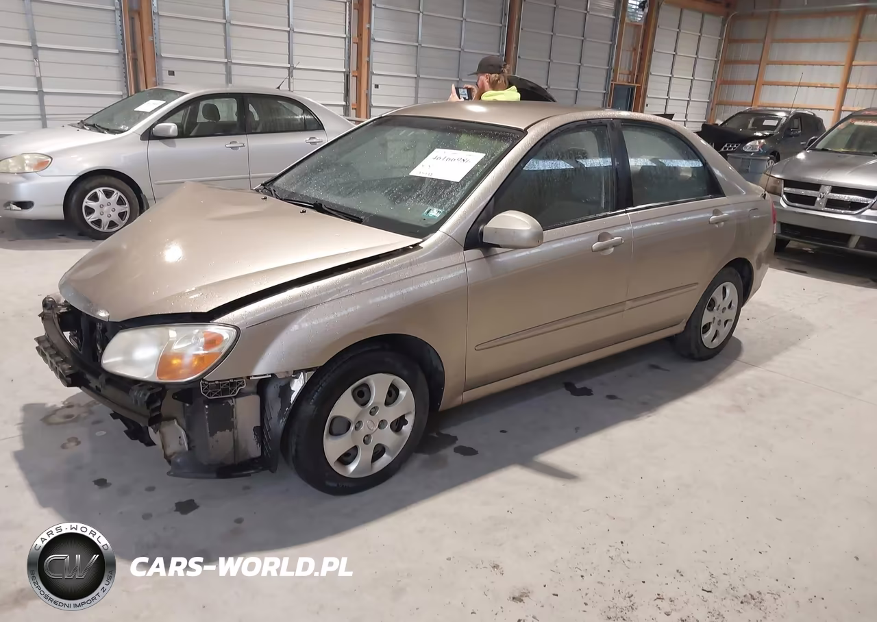 2008 Kia Spectra Ex VIN:KNAFE122X85493133 - 2