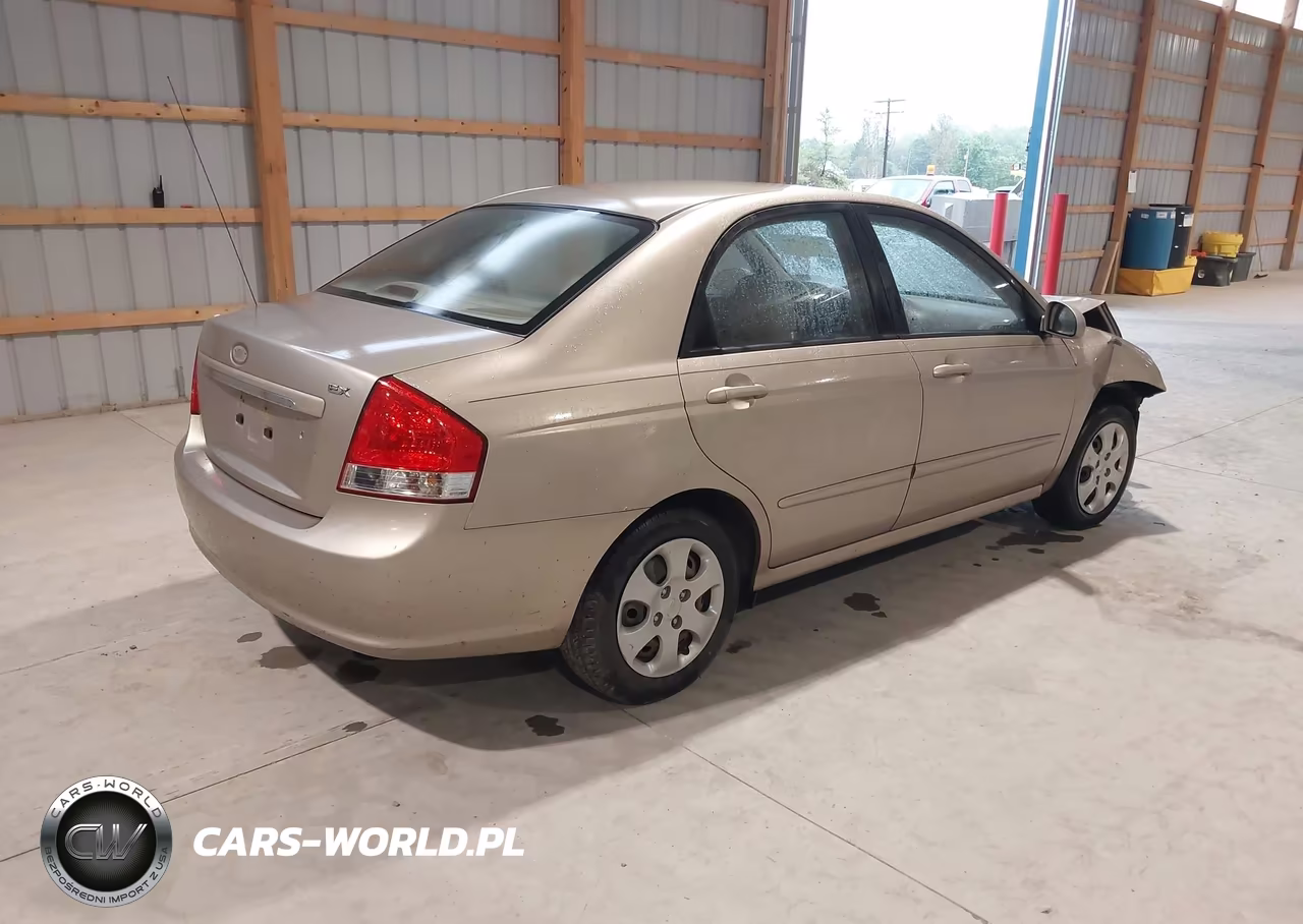 2008 Kia Spectra Ex VIN:KNAFE122X85493133 - 4