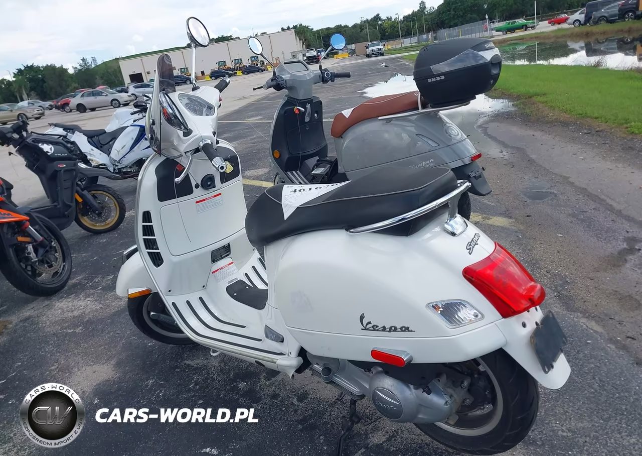 2012 Vespa Gts 300 Super VIN:ZAPM459L3C5703274 - 3
