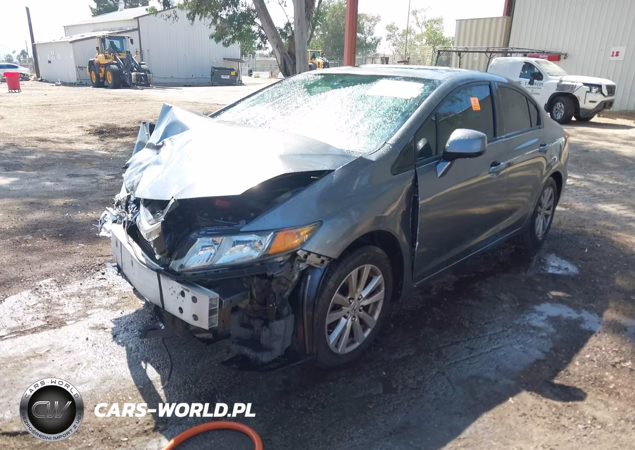 2012 Honda Civic Ex VIN:19XFB2F82CE305881 - 2