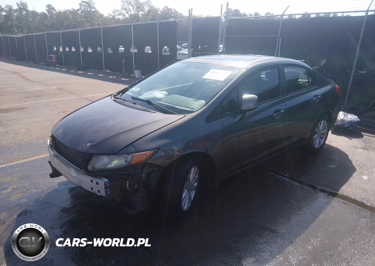 2012 Honda Civic Ex VIN:2HGFB2F83CH591472 - 2