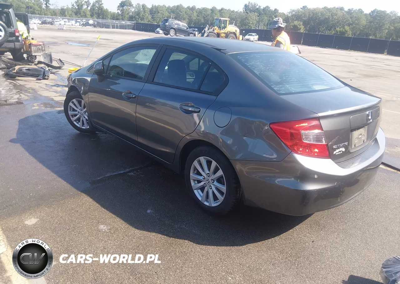 2012 Honda Civic Ex VIN:2HGFB2F83CH591472 - 3