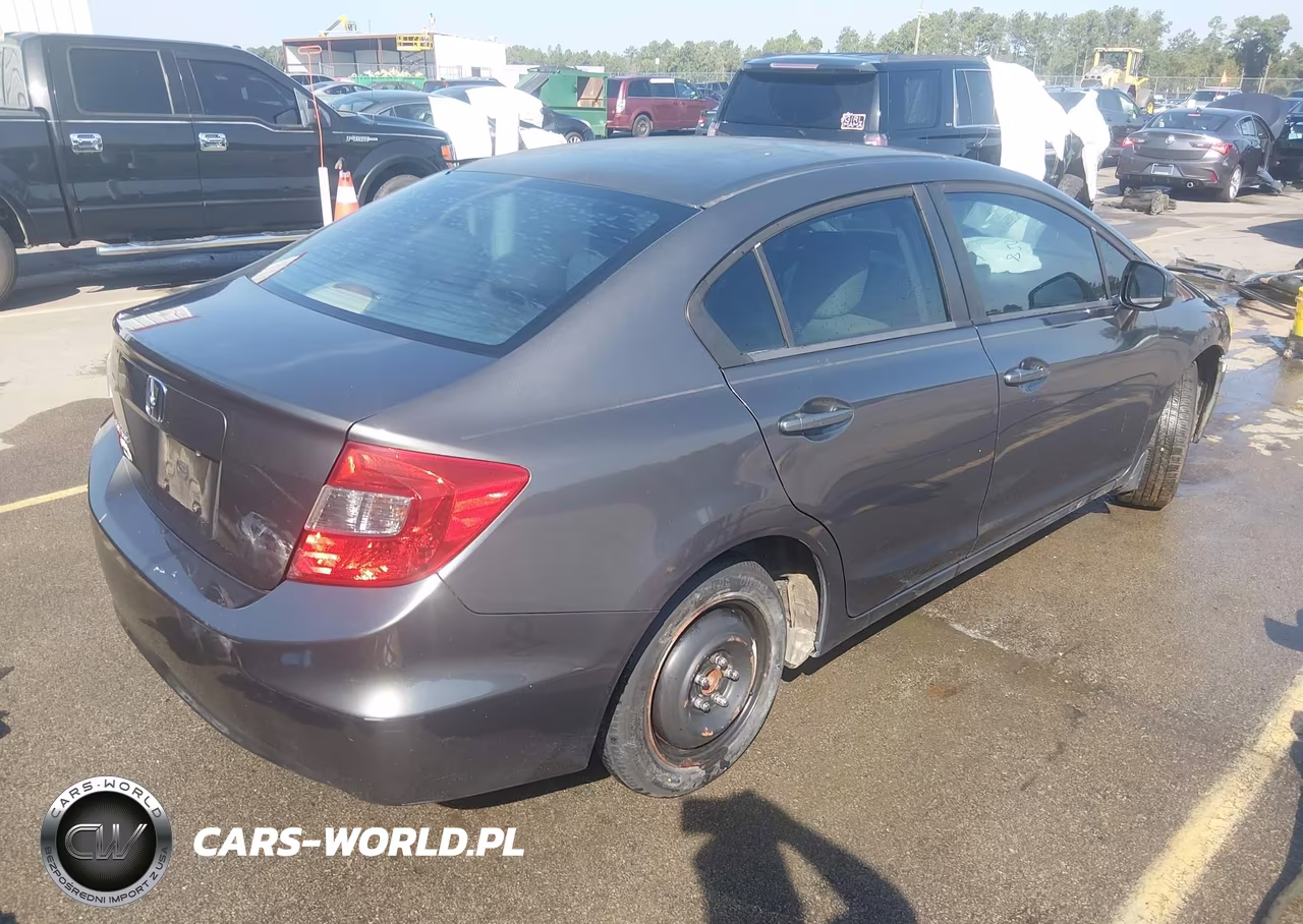 2012 Honda Civic Ex VIN:2HGFB2F83CH591472 - 4
