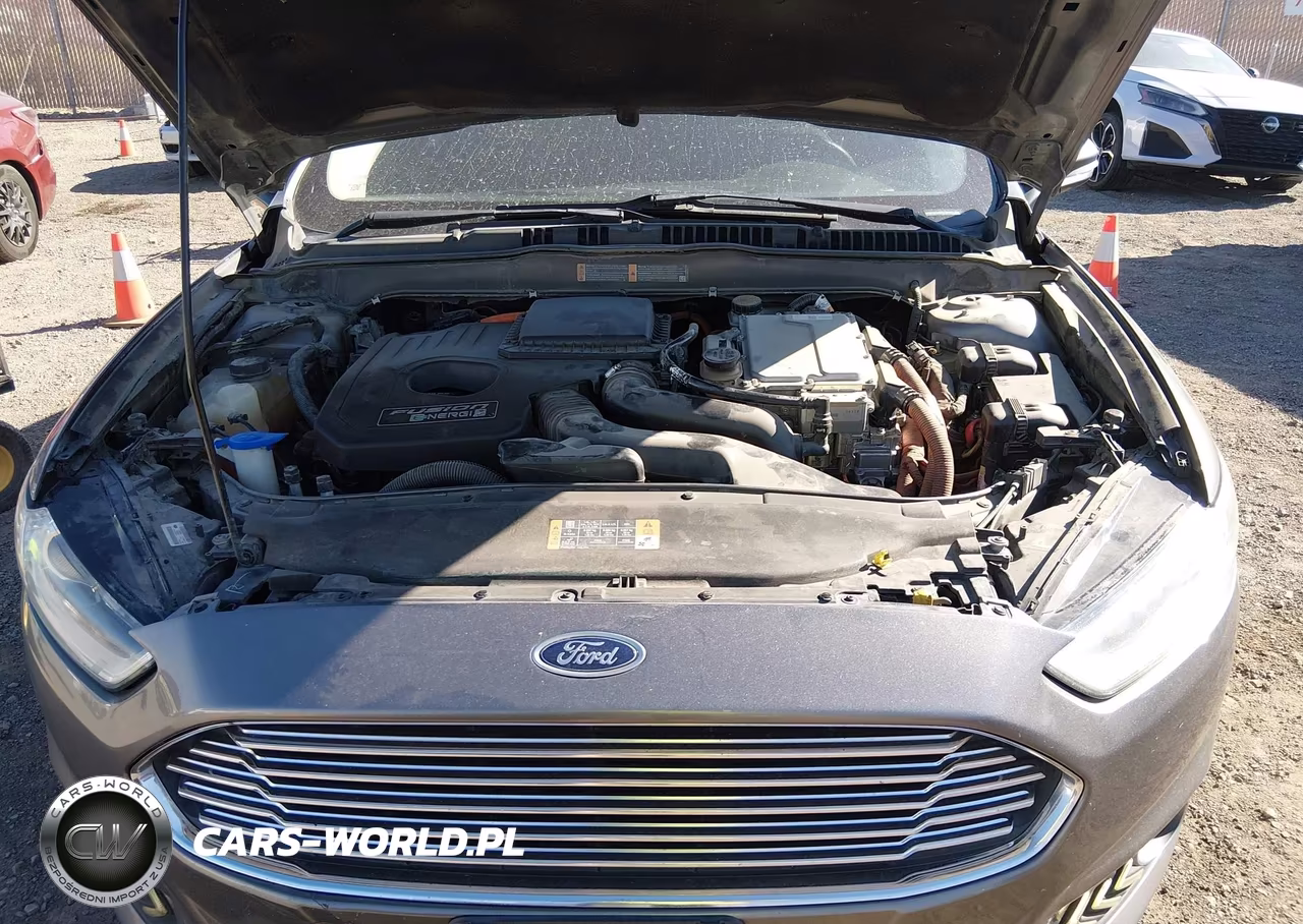 2014 Ford Fusion Energi Titanium VIN:3FA6P0SU3ER112164 - 10
