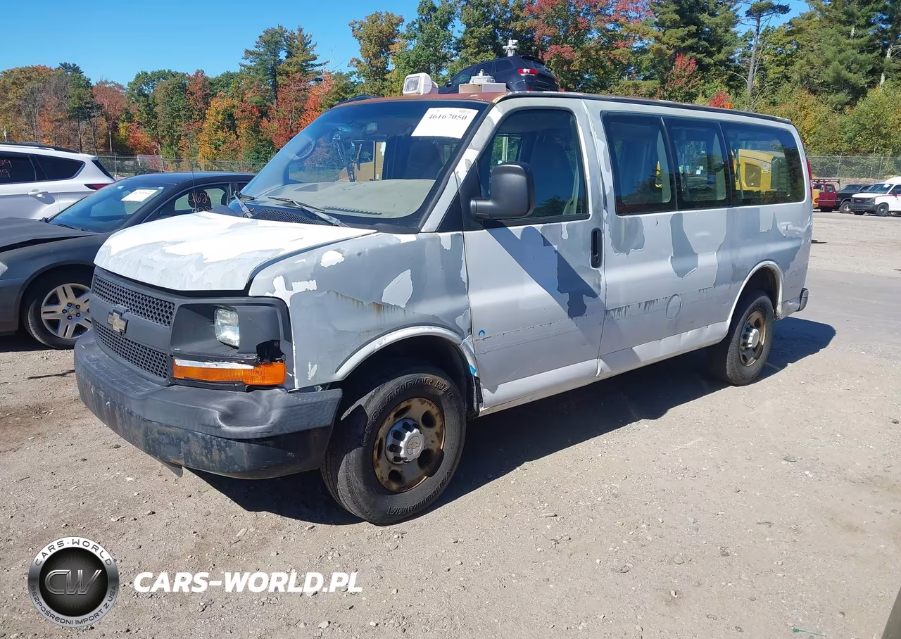 2007 Chevrolet Express Ls VIN:1GNHG35U771220243 - 2