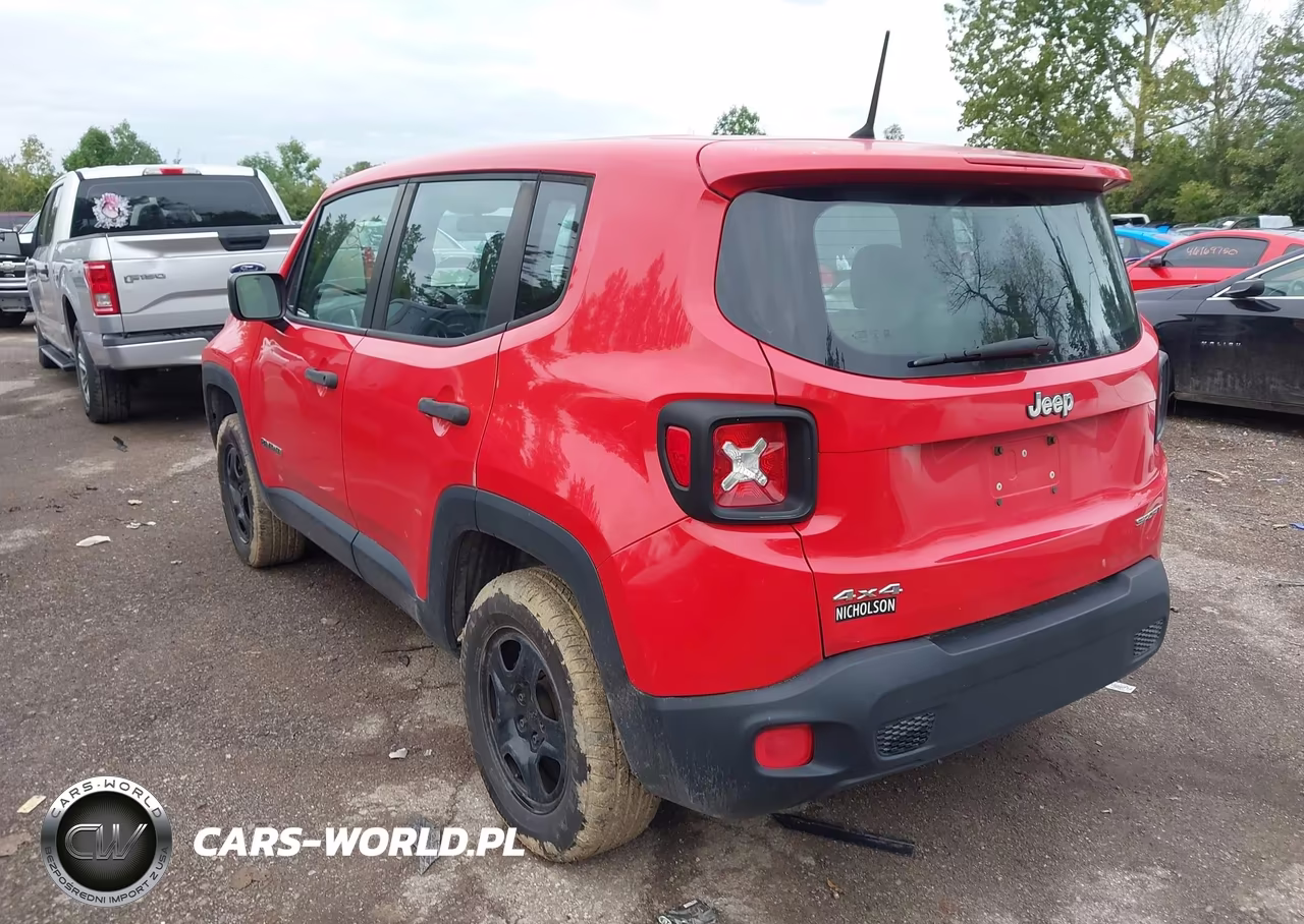 2015 Jeep Renegade Sport VIN:ZACCJBAT0FPB66683 - 3