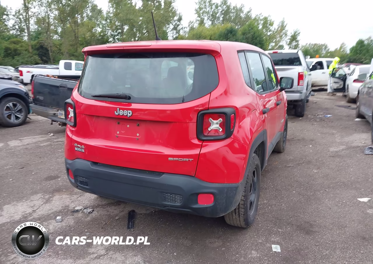 2015 Jeep Renegade Sport VIN:ZACCJBAT0FPB66683 - 4