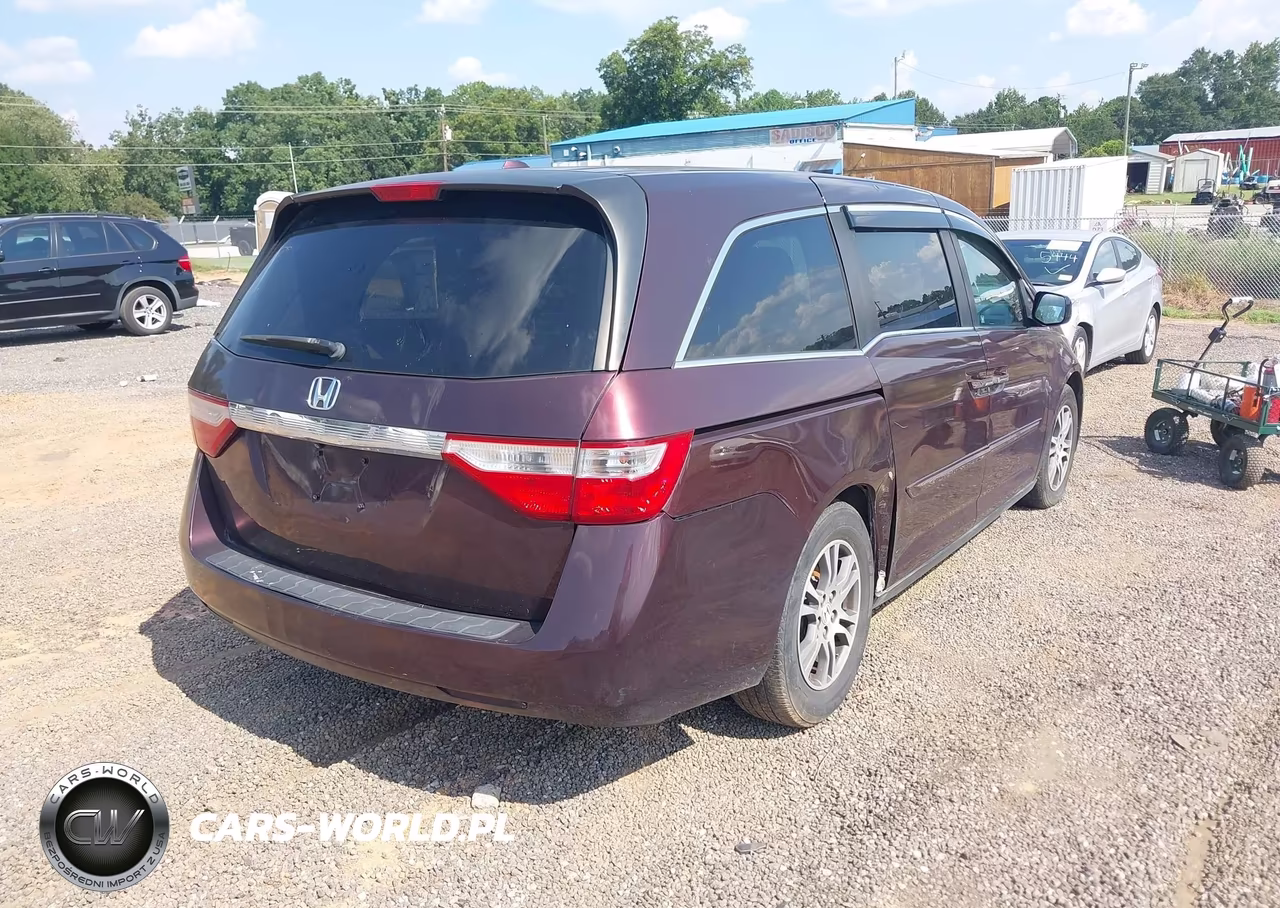 2011 Honda Odyssey Ex-L VIN:5FNRL5H69BB042949 - 4