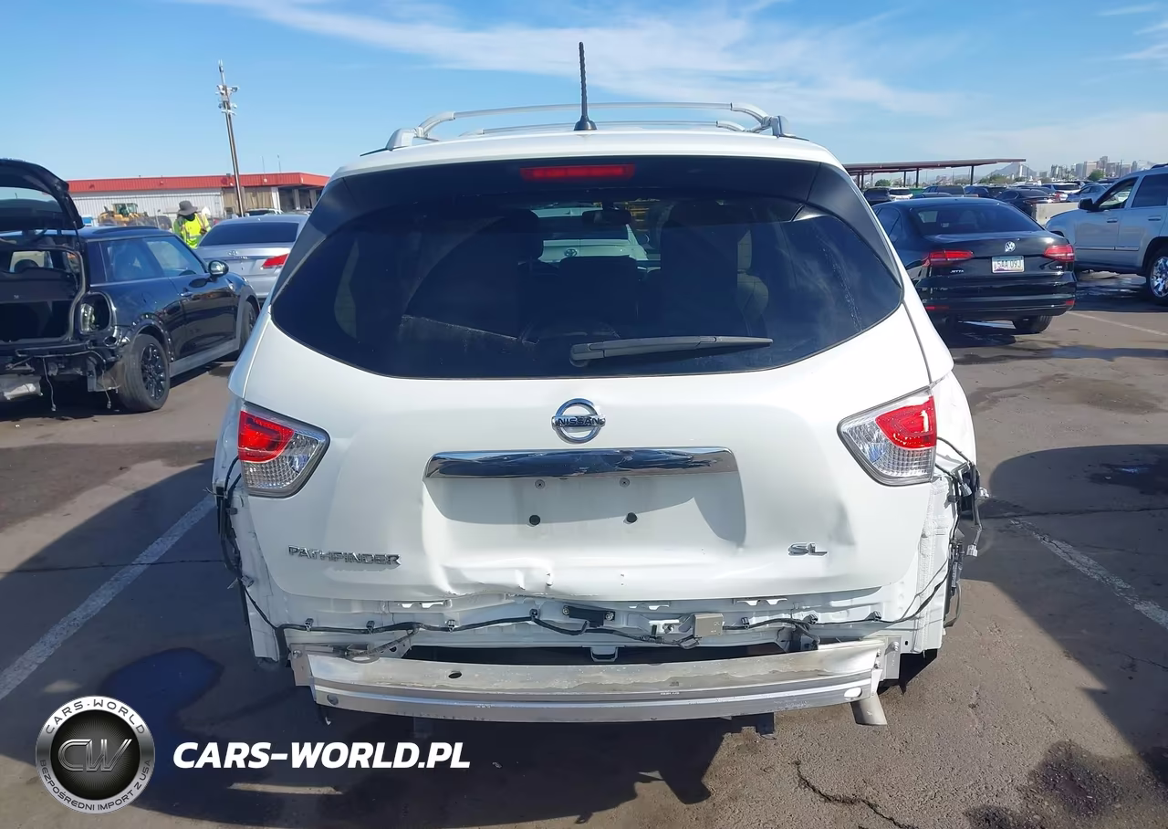 2016 Nissan Pathfinder Sl VIN:5N1AR2MN0GC669434 - 17
