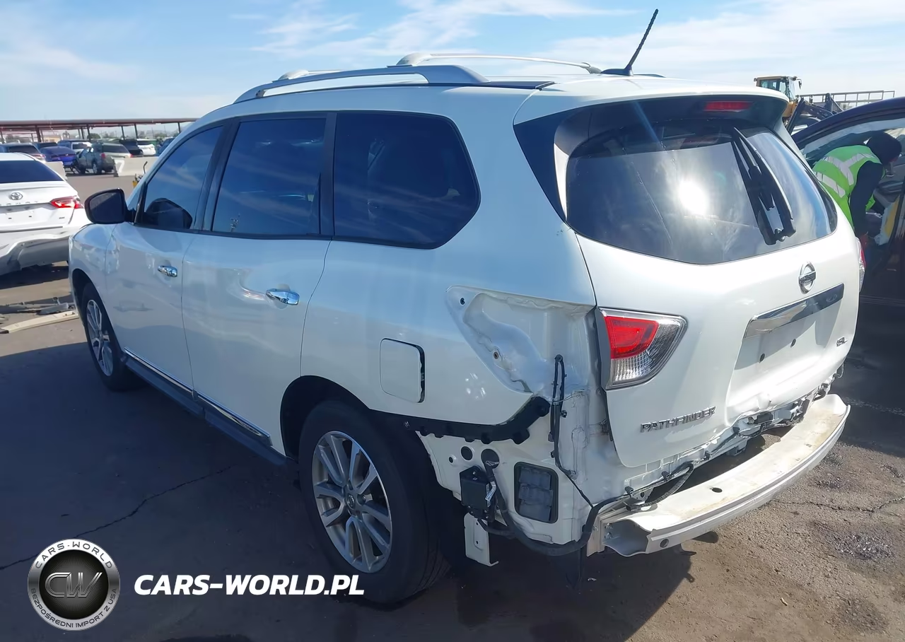 2016 Nissan Pathfinder Sl VIN:5N1AR2MN0GC669434 - 3