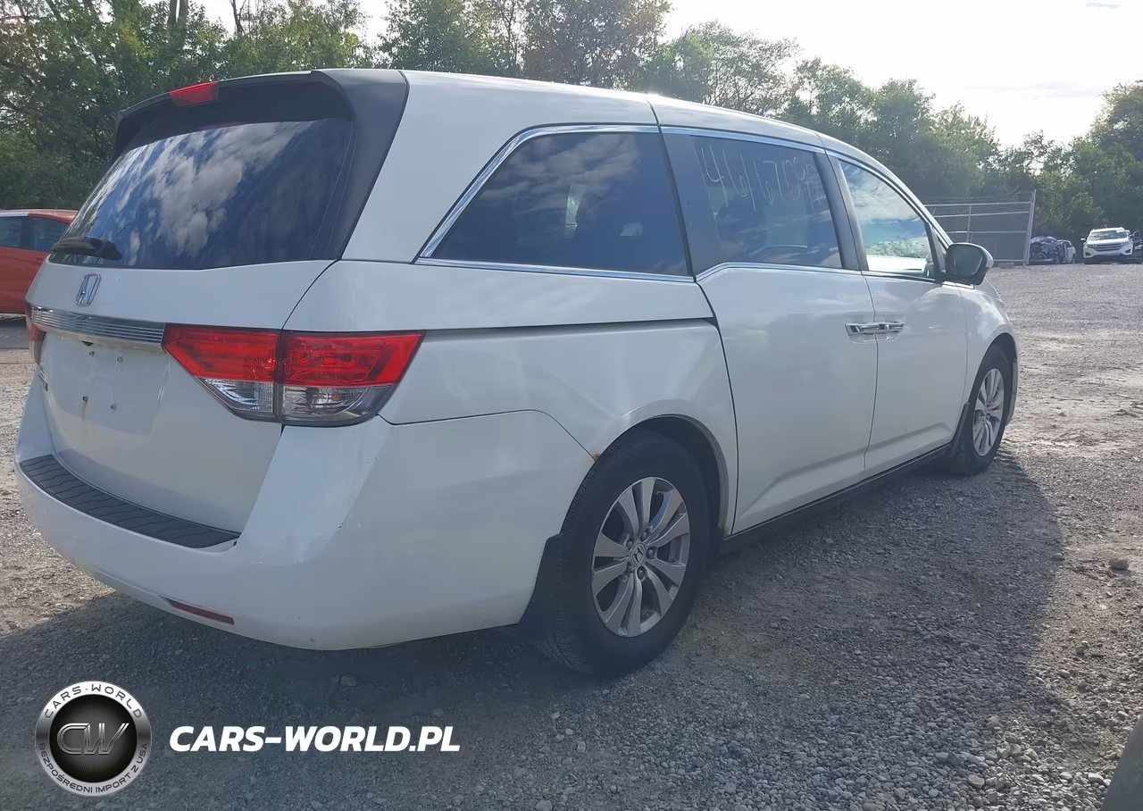 2015 Honda Odyssey Ex-L VIN:5FNRL5H66FB099759 - 4