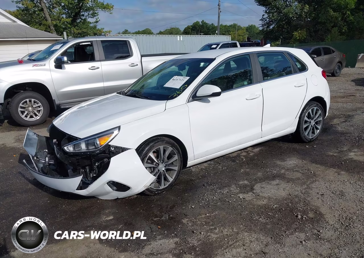 2020 Hyundai Elantra Gt VIN:KMHH35LE9LU135789 - 2