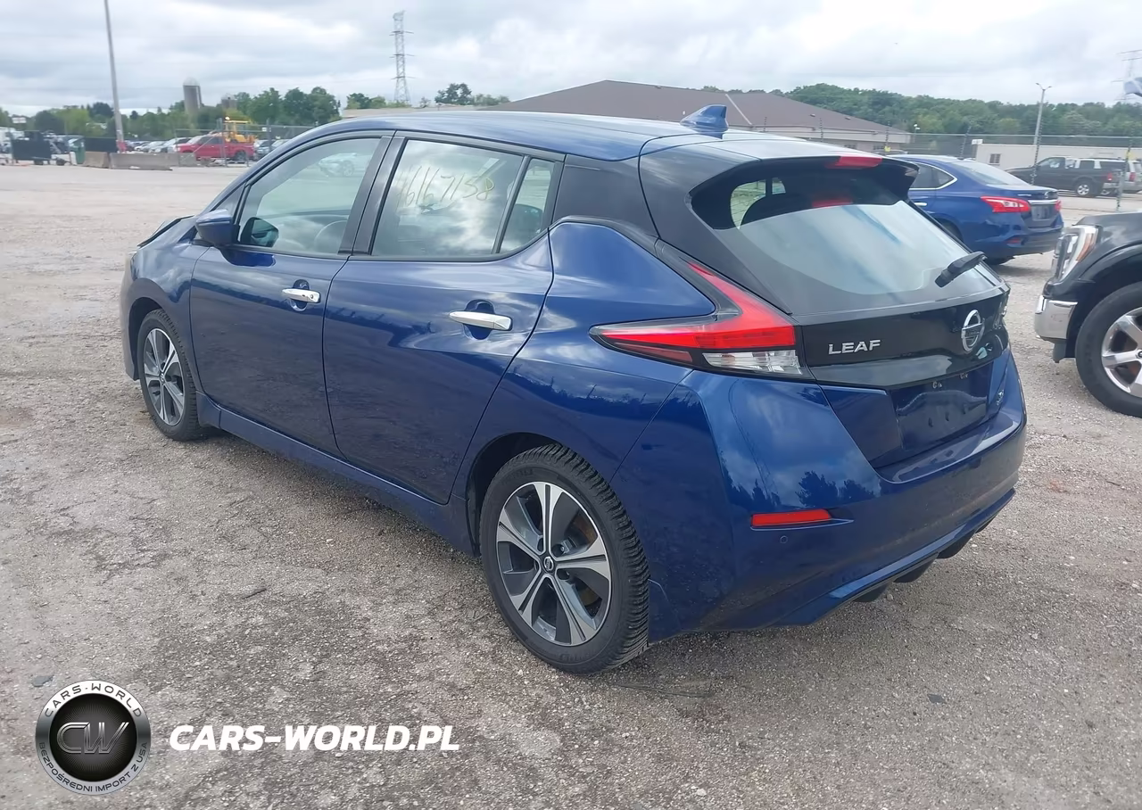 2021 Nissan Leaf Sl Plus 62 Kwh VIN:1N4BZ1DV1MC551297 - 3