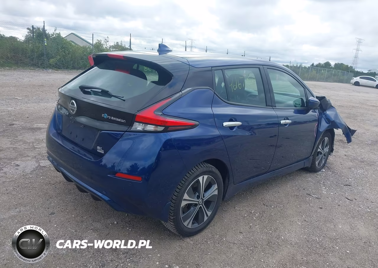 2021 Nissan Leaf Sl Plus 62 Kwh VIN:1N4BZ1DV1MC551297 - 4