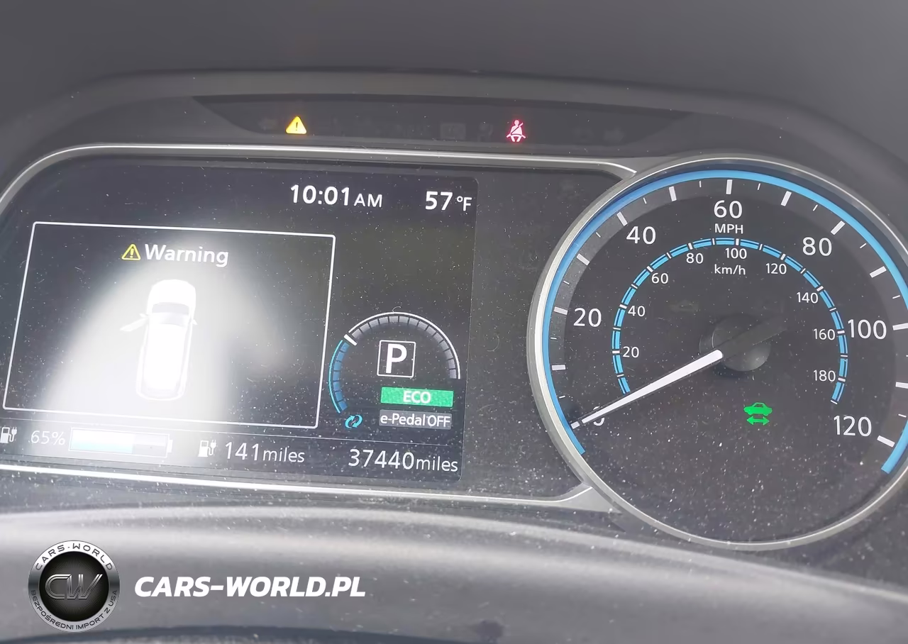 2021 Nissan Leaf Sl Plus 62 Kwh VIN:1N4BZ1DV1MC551297 - 7