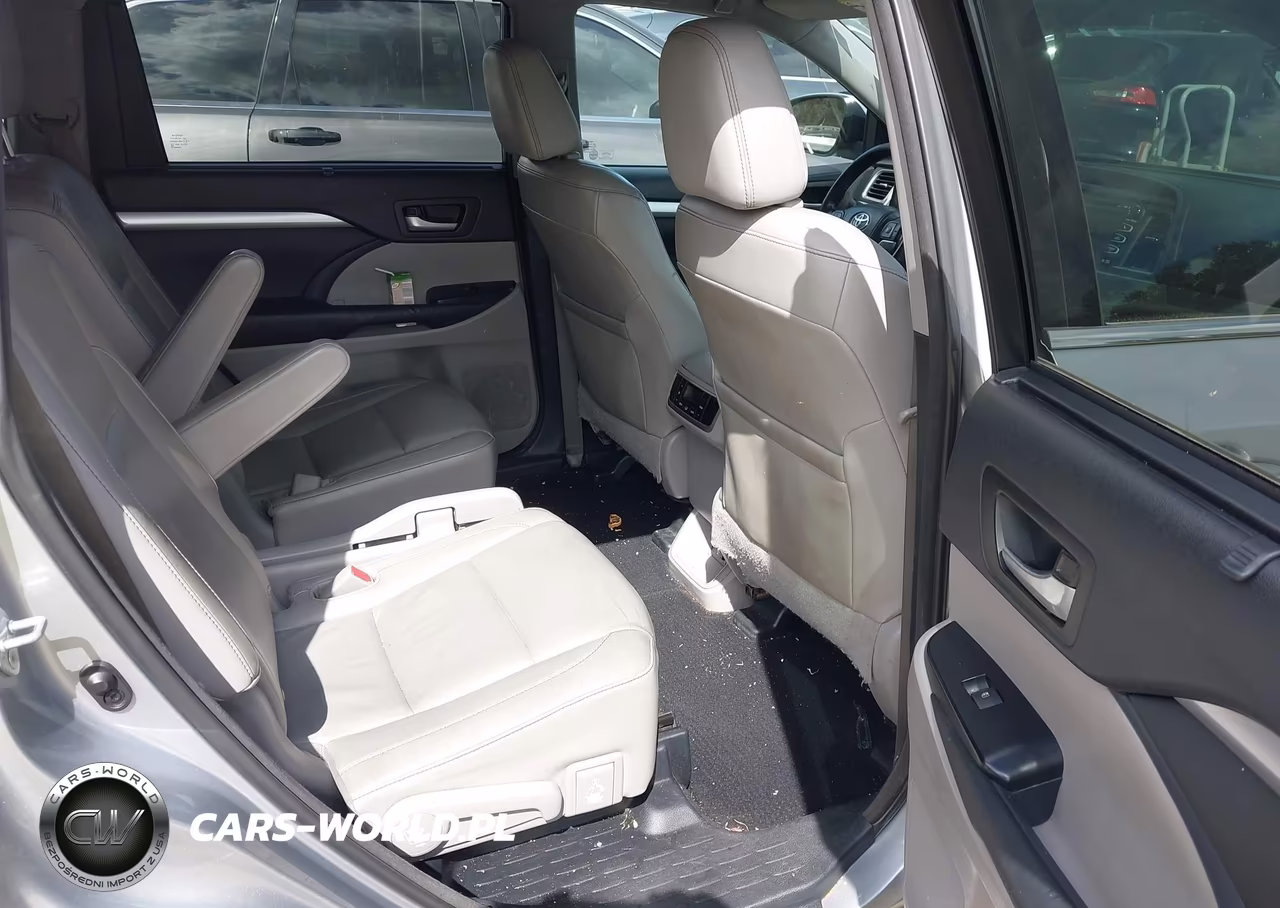 2015 Toyota Highlander Xle V6 VIN:5TDJKRFH7FS116835 - 8