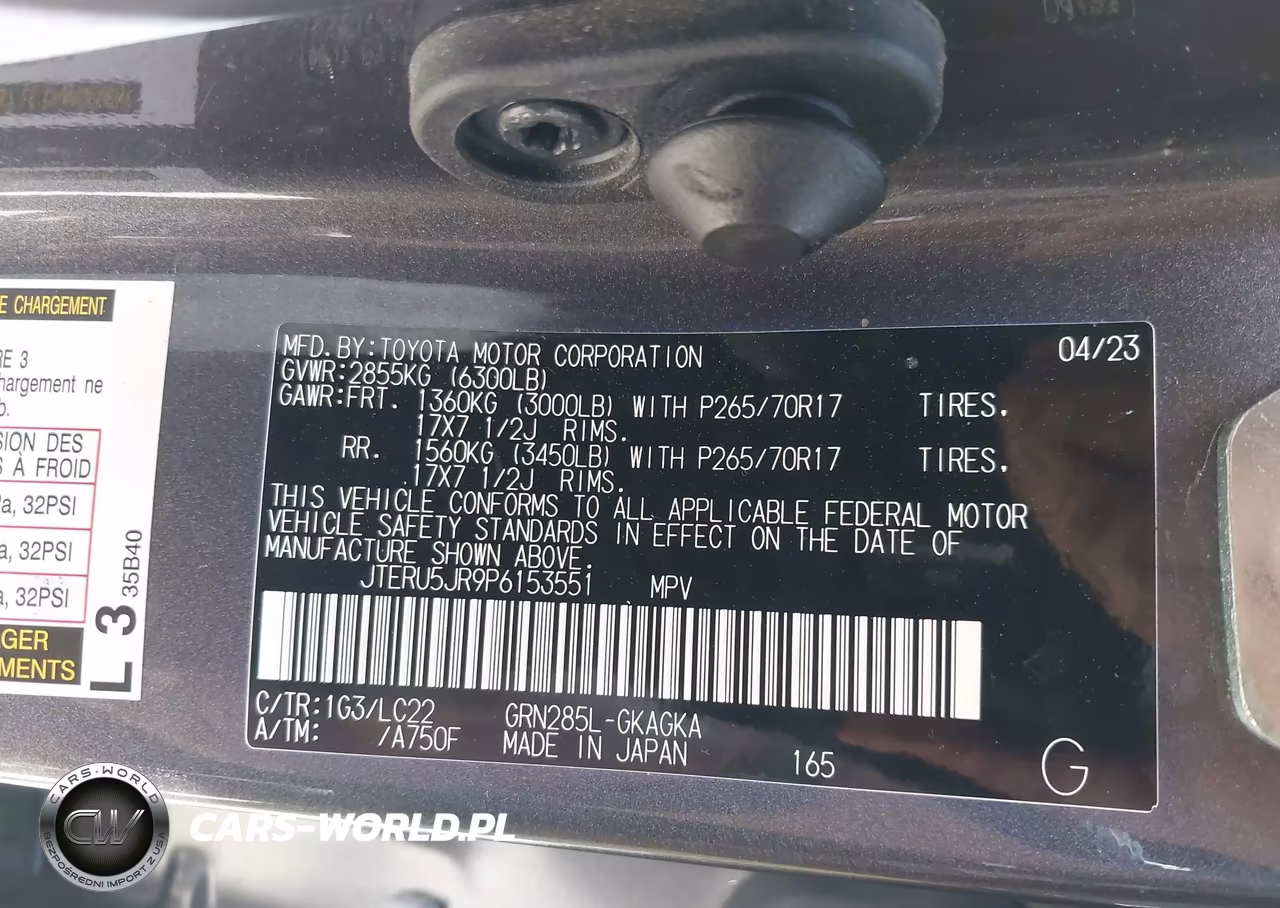 2023 Toyota 4Runner Trd Off Road Premium VIN:JTERU5JR9P6153551 - 9