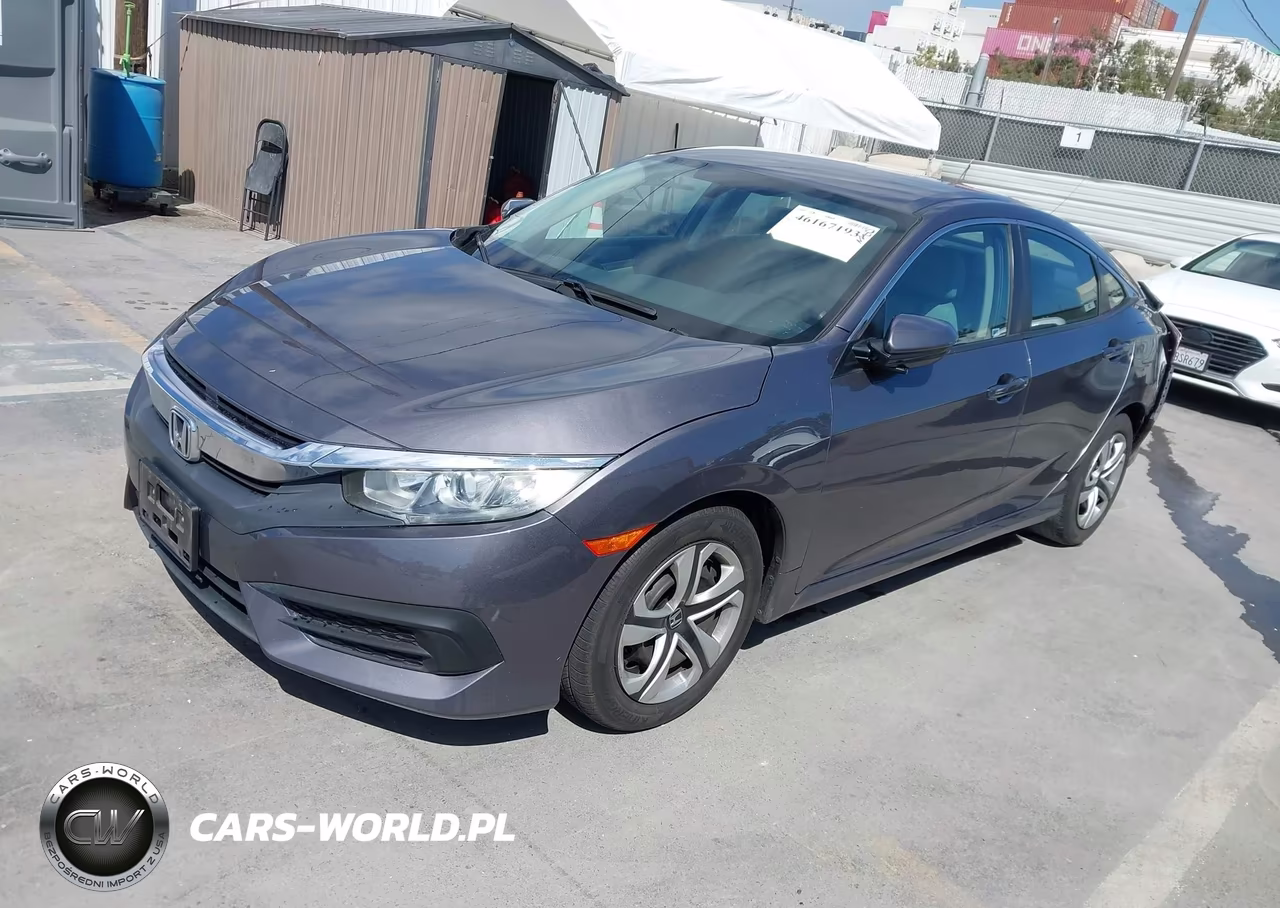 2016 Honda Civic Lx VIN:2HGFC2F5XGH526045 - 2