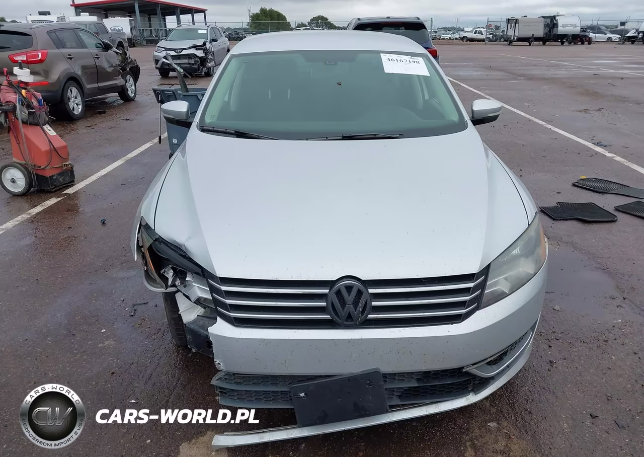 2012 Volkswagen Passat 2.5L S VIN:1VWAP7A3XCC104366 - 11
