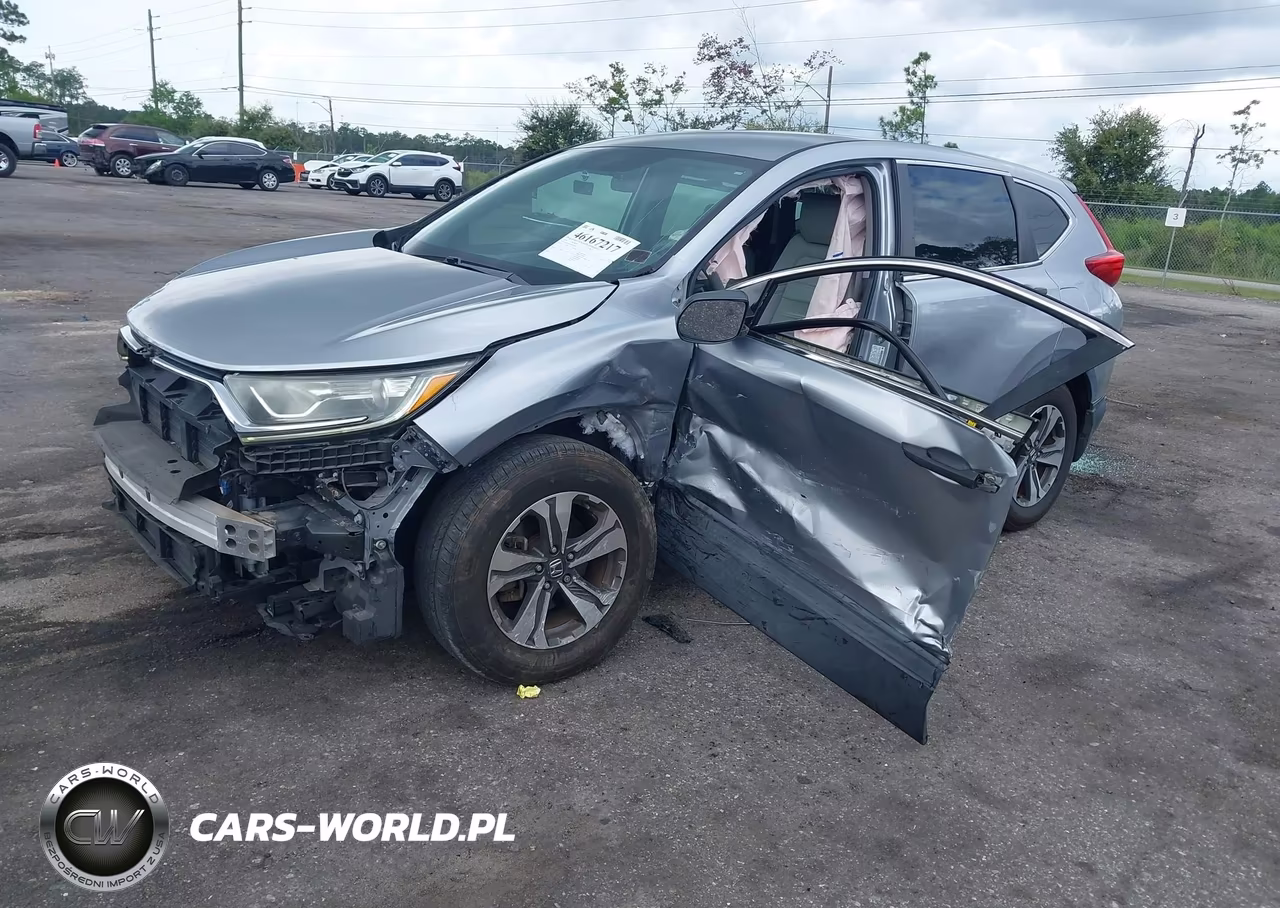 2018 Honda Cr-V Lx VIN:2HKRW5H36JH402000 - 2