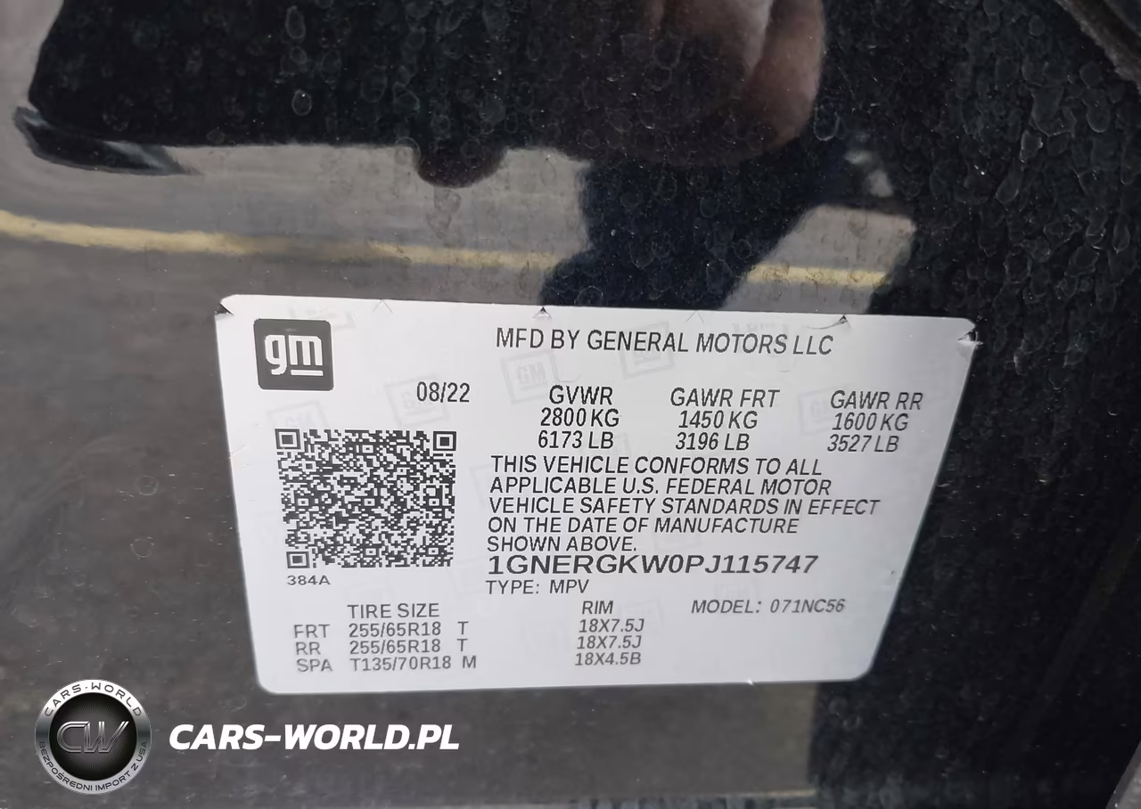 2023 Chevrolet Traverse Fwd Lt Cloth VIN:1GNERGKW0PJ115747 - 9