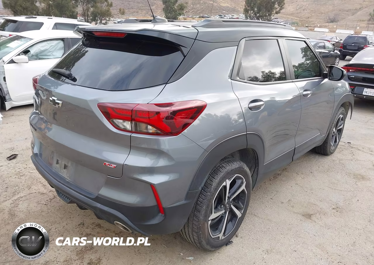 2022 Chevrolet Trailblazer Fwd Rs VIN:KL79MTSL1NB034641 - 4