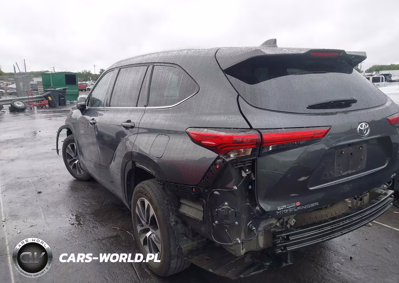 2020 Toyota Highlander Xle VIN:5TDGZRAH4LS003997 - 3