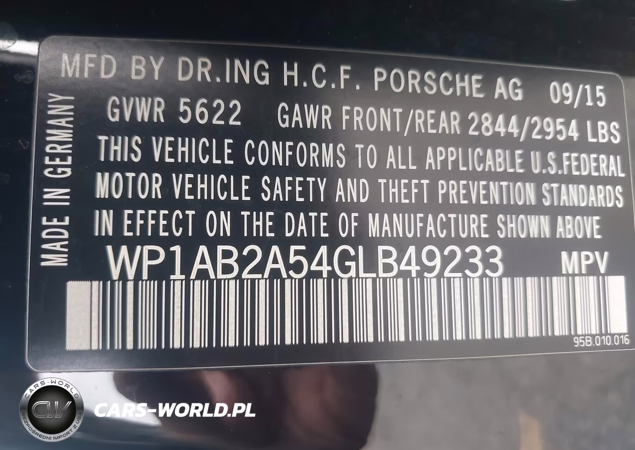 2016 Porsche Macan S VIN:WP1AB2A54GLB49233 - 9