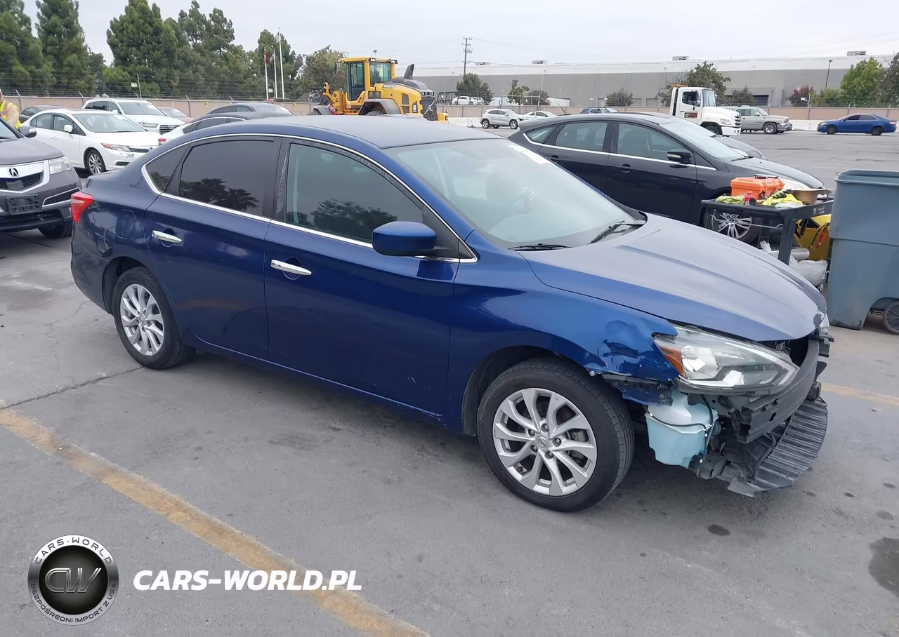 2019 Nissan Sentra Sv VIN:3N1AB7AP9KY370328 - 1