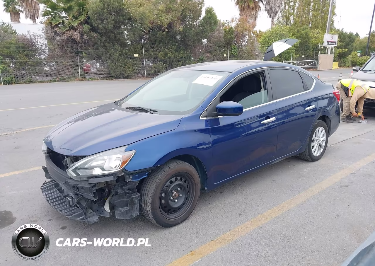 2019 Nissan Sentra Sv VIN:3N1AB7AP9KY370328 - 2