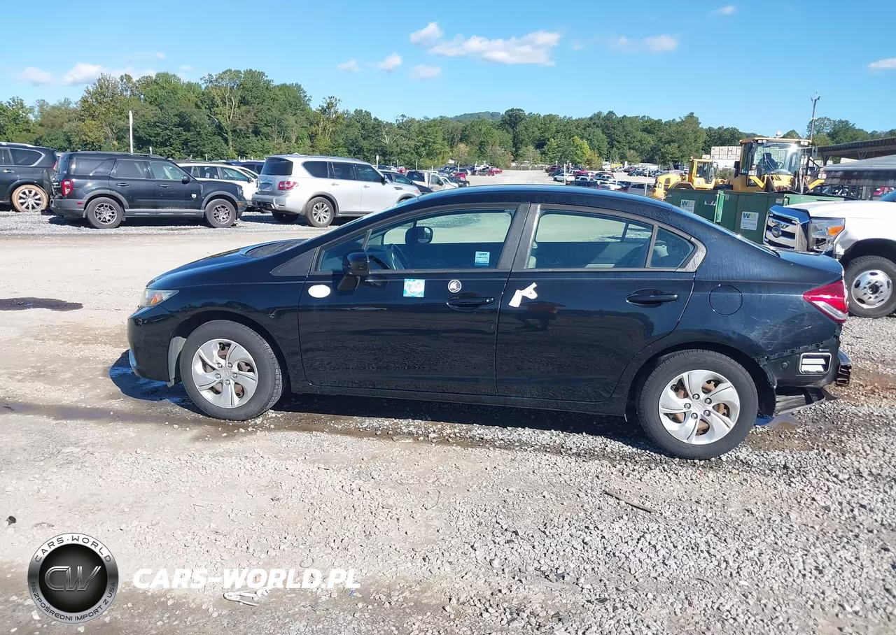 2014 Honda Civic Lx VIN:19XFB2F54EE249127 - 15