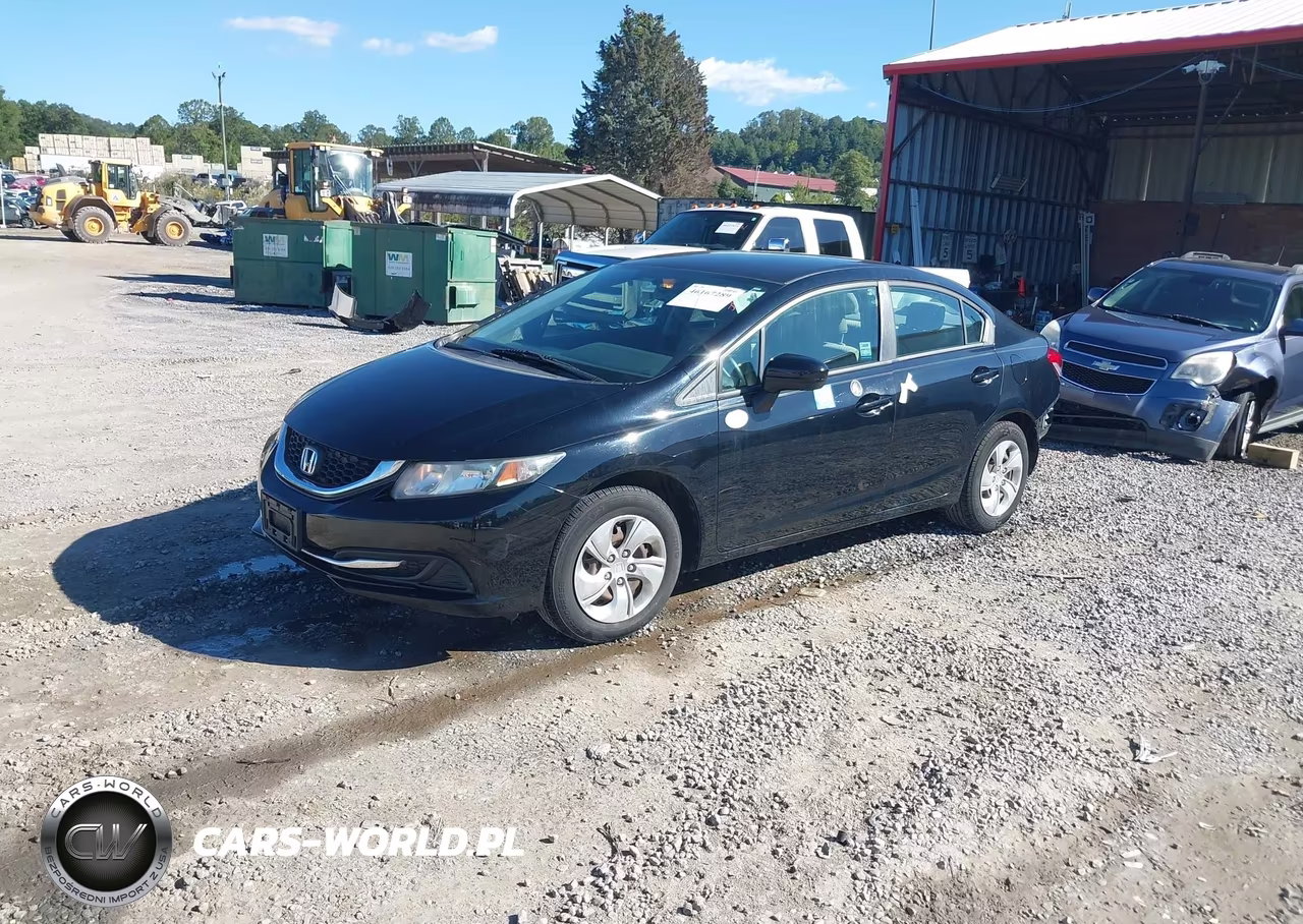 2014 Honda Civic Lx VIN:19XFB2F54EE249127 - 2