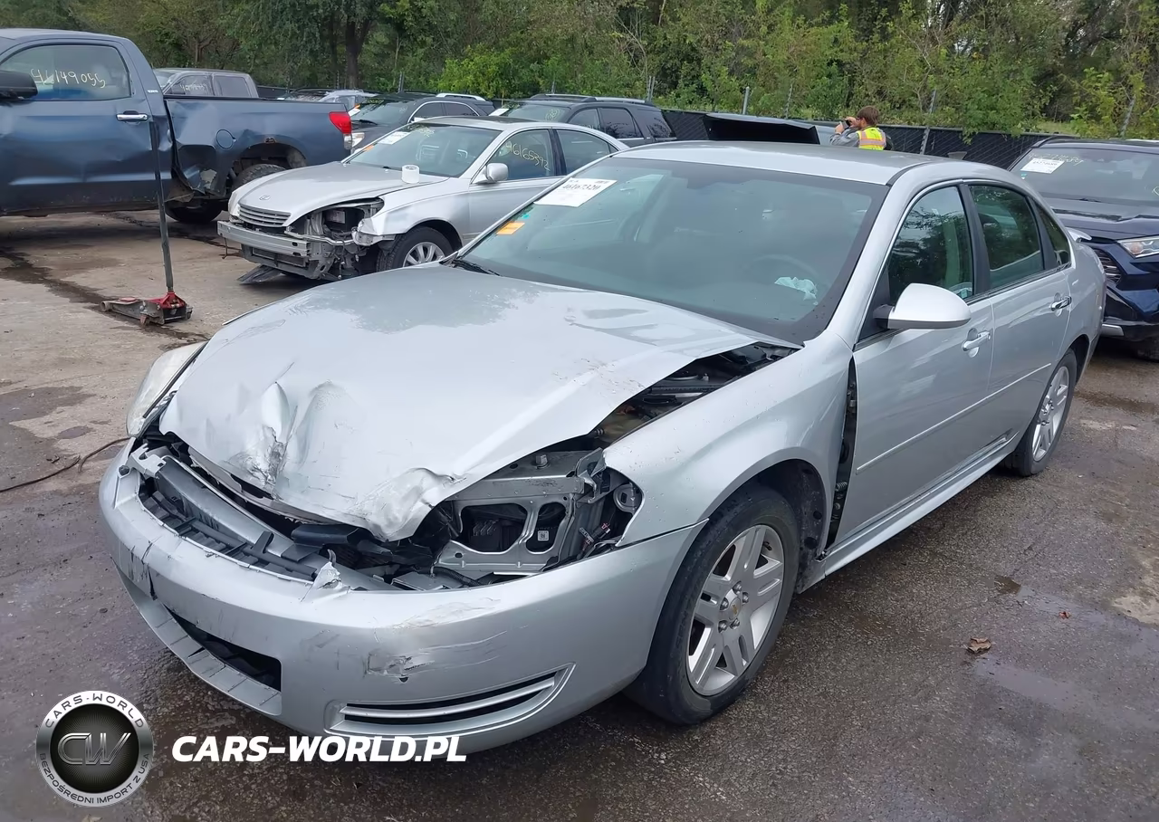 2012 Chevrolet Impala Lt VIN:2G1WG5E32C1101550 - 2