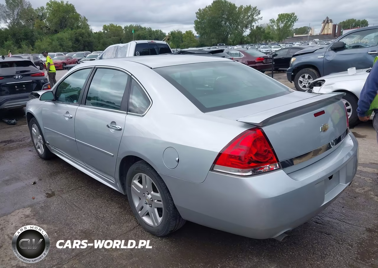 2012 Chevrolet Impala Lt VIN:2G1WG5E32C1101550 - 3