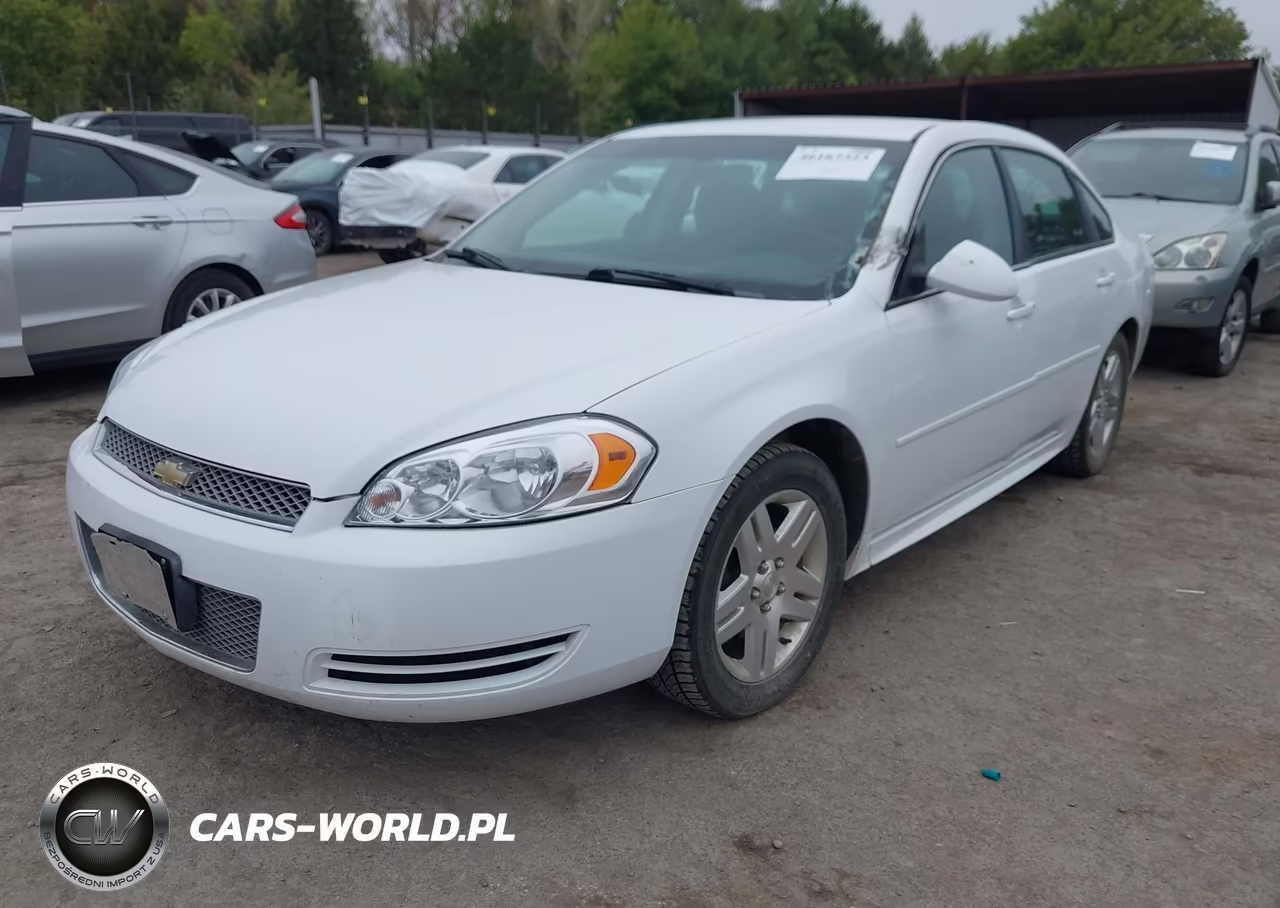 2012 Chevrolet Impala Lt VIN:2G1WG5E37C1320147 - 2