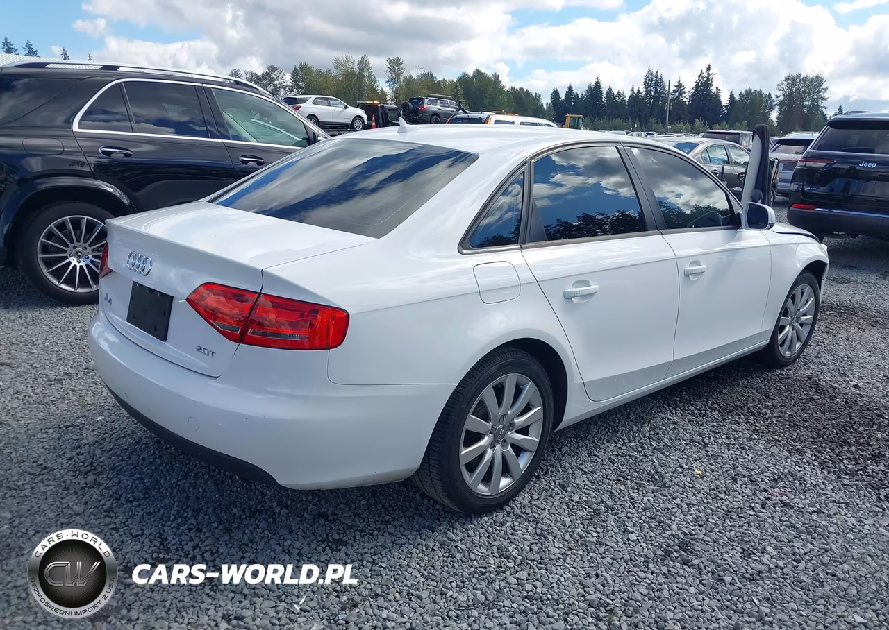 2012 Audi A4 2.0T Premium VIN:WAUAFAFL5CA117983 - 4