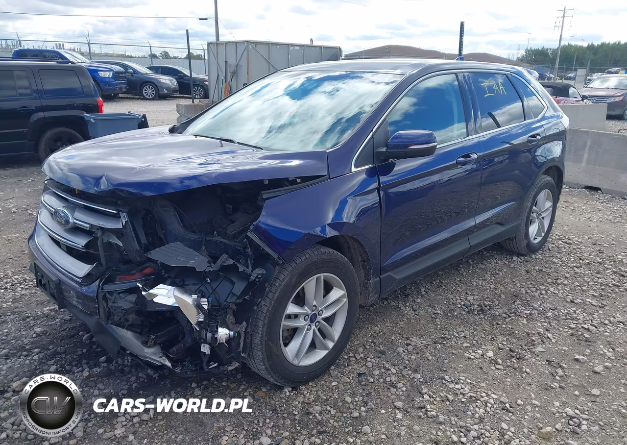 2016 Ford Edge Sel VIN:2FMPK4J85GBB26542 - 2